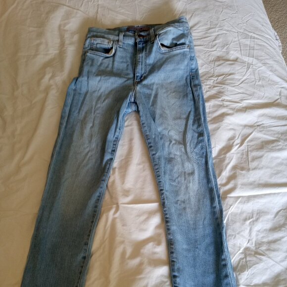 Joe's Jeans High Rise  Straight Ankle Jeans in Alifan Light Wash 26 or 2 - Picture 4 of 8